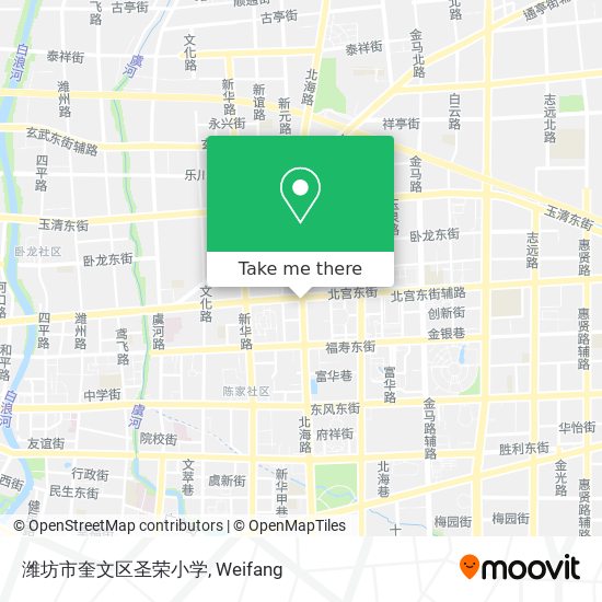 潍坊市奎文区圣荣小学 map