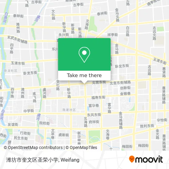 潍坊市奎文区圣荣小学 map