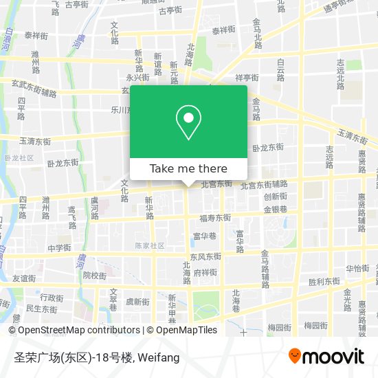 圣荣广场(东区)-18号楼 map