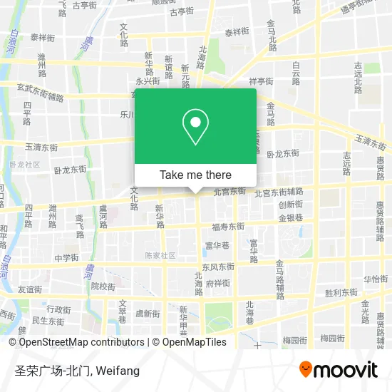 圣荣广场-北门 map