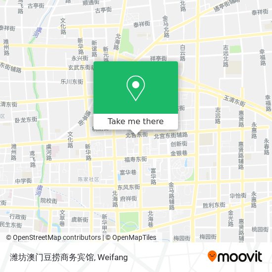 潍坊澳门豆捞商务宾馆 map