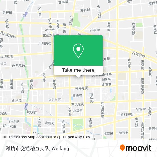 潍坊市交通稽查支队 map