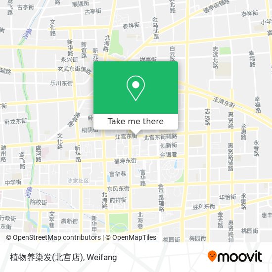 植物养染发(北宫店) map