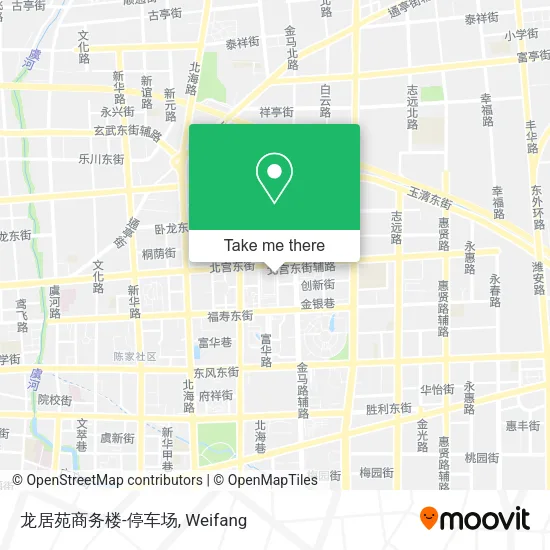 龙居苑商务楼-停车场 map