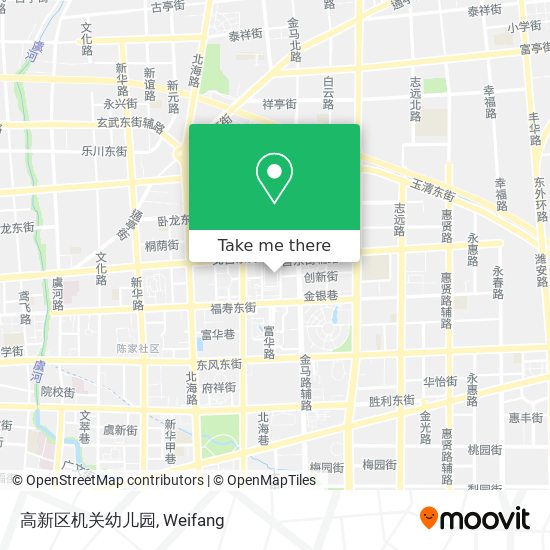 高新区机关幼儿园 map