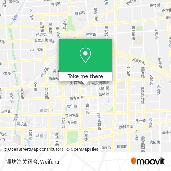 潍坊海关宿舍 map