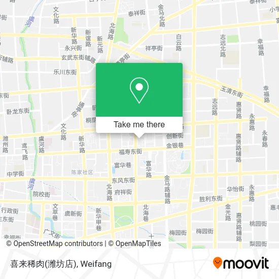 喜来稀肉(潍坊店) map