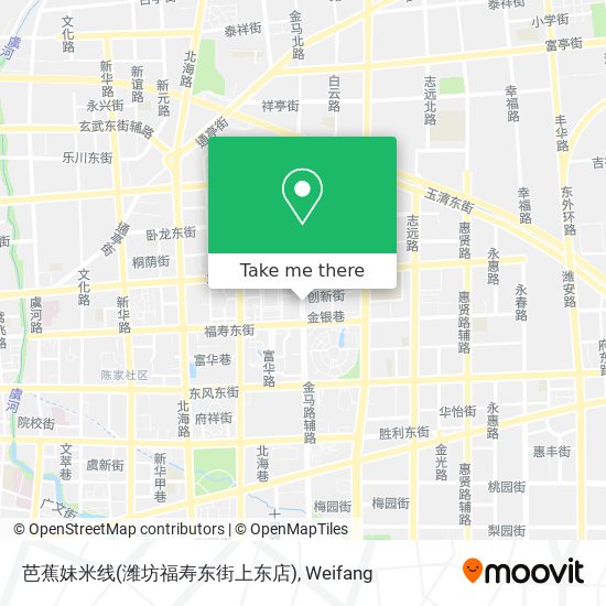芭蕉妹米线(潍坊福寿东街上东店) map