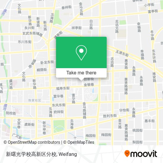 新曙光学校高新区分校 map