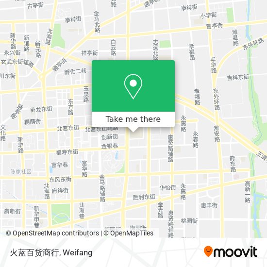 火蓝百货商行 map