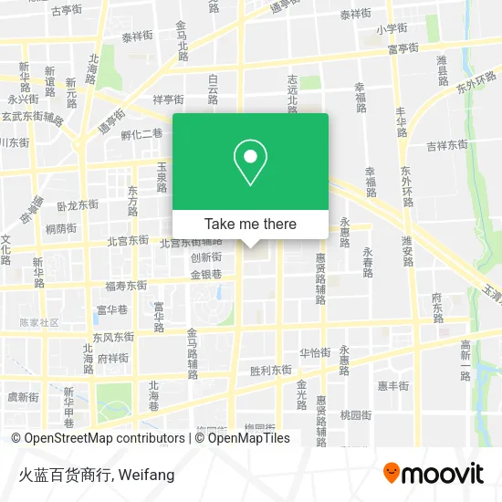 火蓝百货商行 map