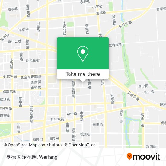 亨德国际花园 map