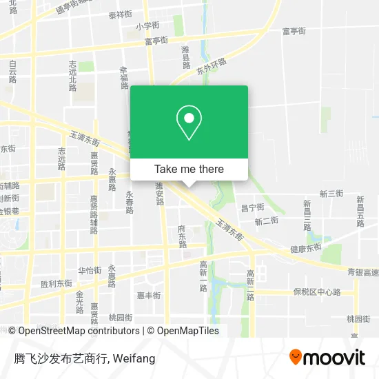 腾飞沙发布艺商行 map