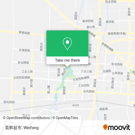晨辉超市 map