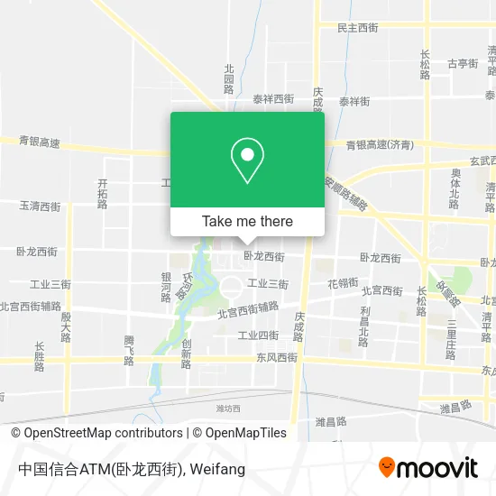 中国信合ATM(卧龙西街) map