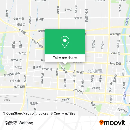 渤景湾 map