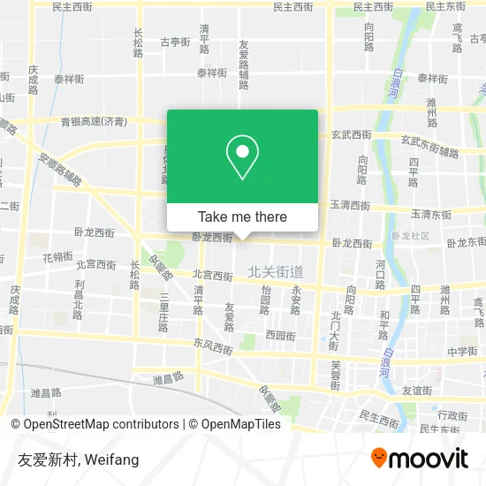 友爱新村 map