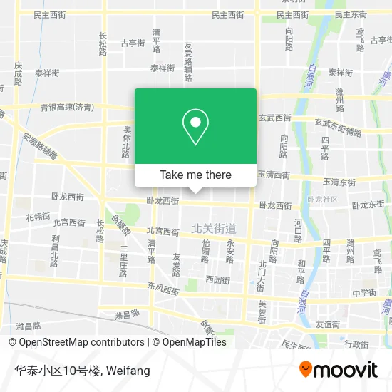 华泰小区10号楼 map