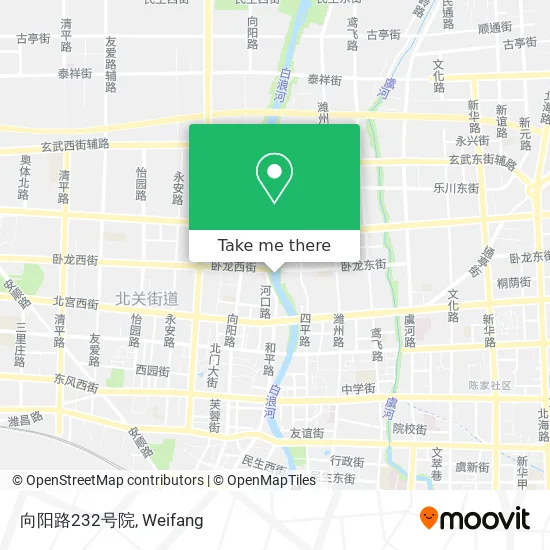 向阳路232号院 map