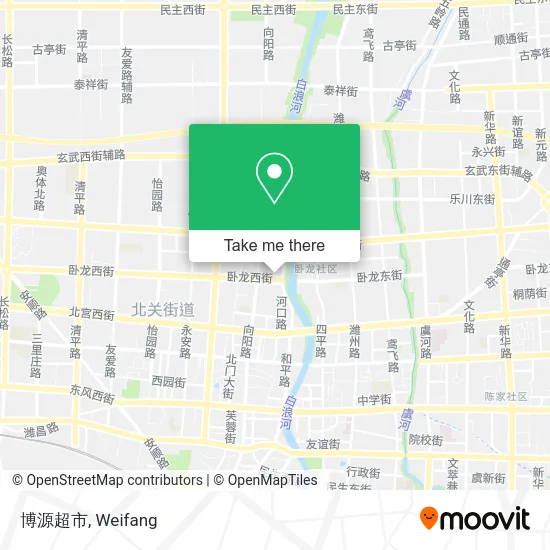 博源超市 map