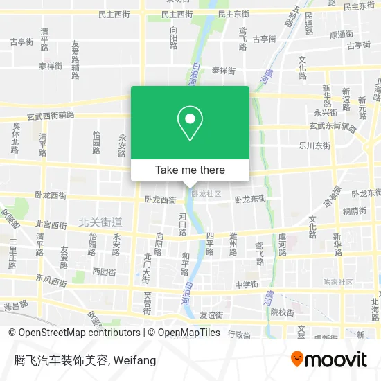 腾飞汽车装饰美容 map
