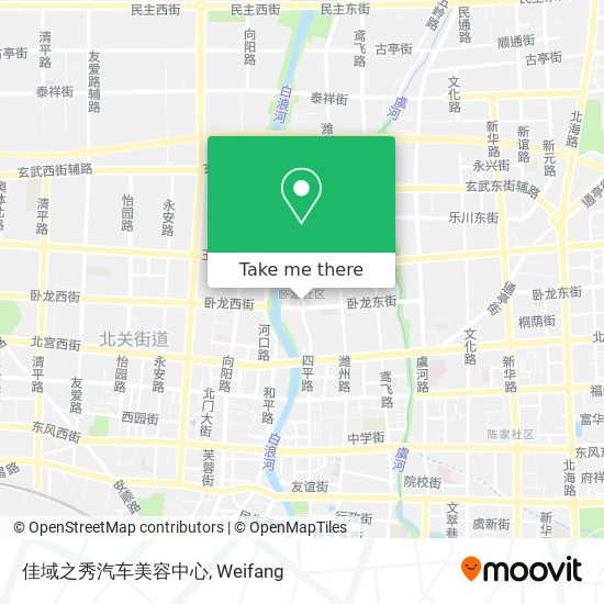 佳域之秀汽车美容中心 map