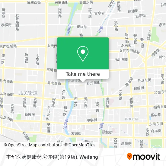 丰华医药健康药房连锁(第19店) map