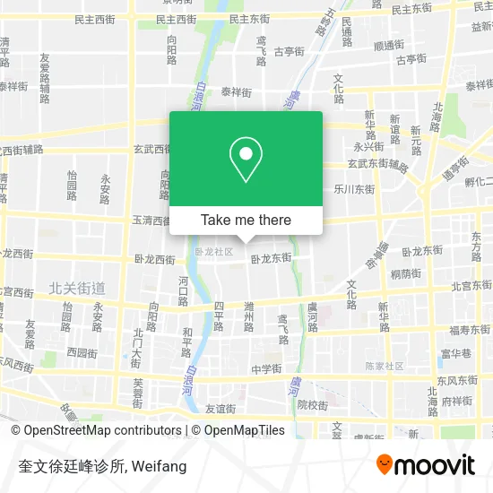 奎文徐廷峰诊所 map