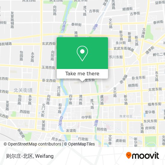 则尔庄-北区 map