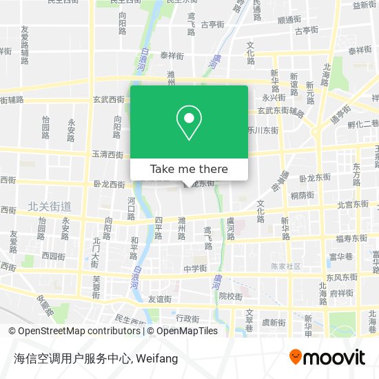 海信空调用户服务中心 map