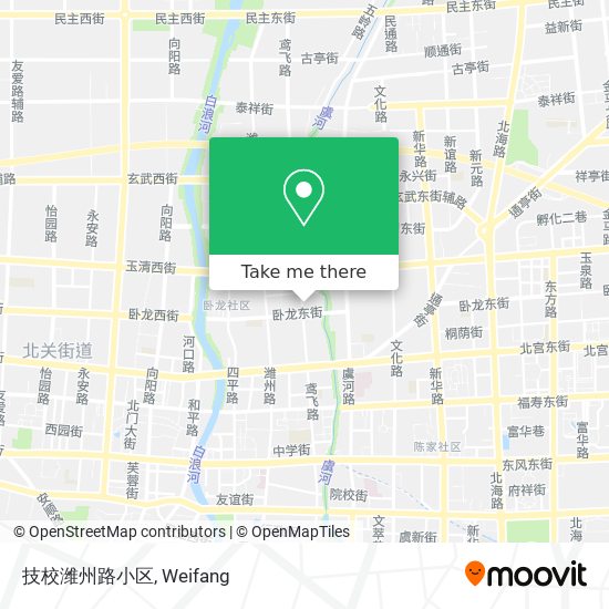 技校潍州路小区 map