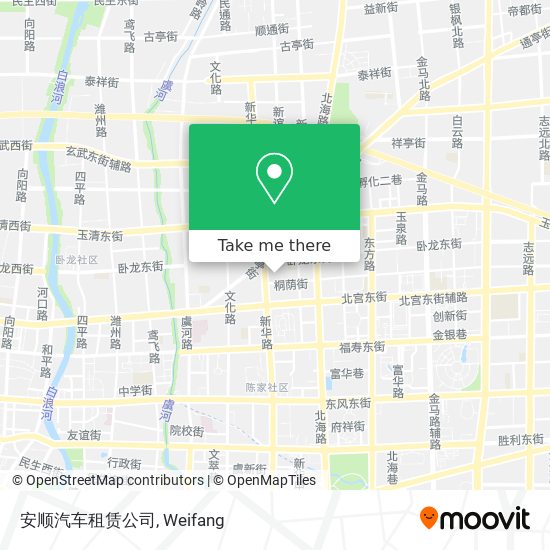 安顺汽车租赁公司 map