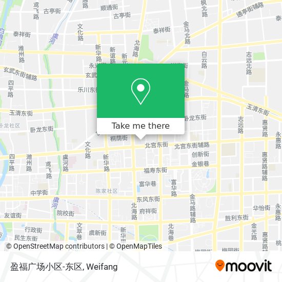 盈福广场小区-东区 map