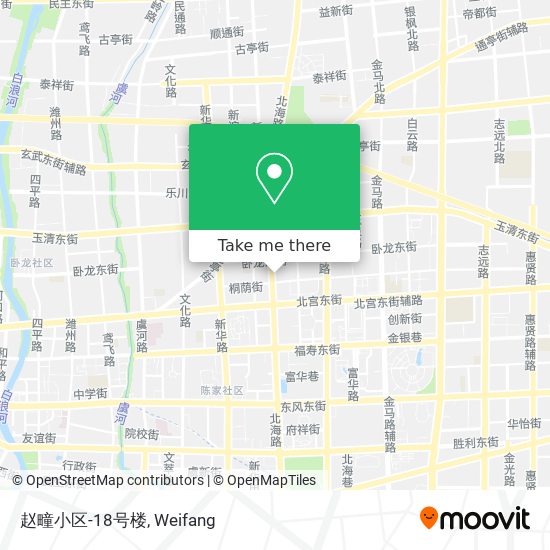 赵疃小区-18号楼 map