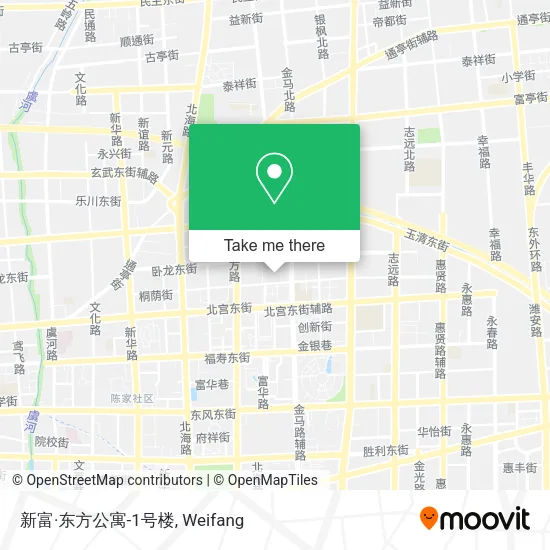 新富·东方公寓-1号楼 map
