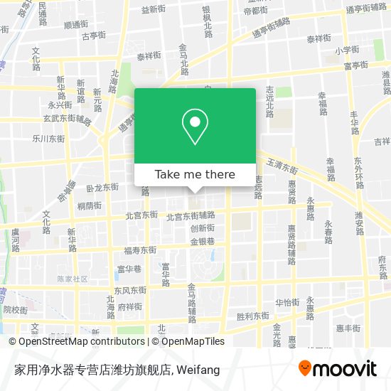 家用净水器专营店潍坊旗舰店 map