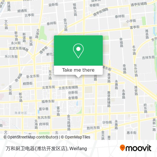 万和厨卫电器(潍坊开发区店) map