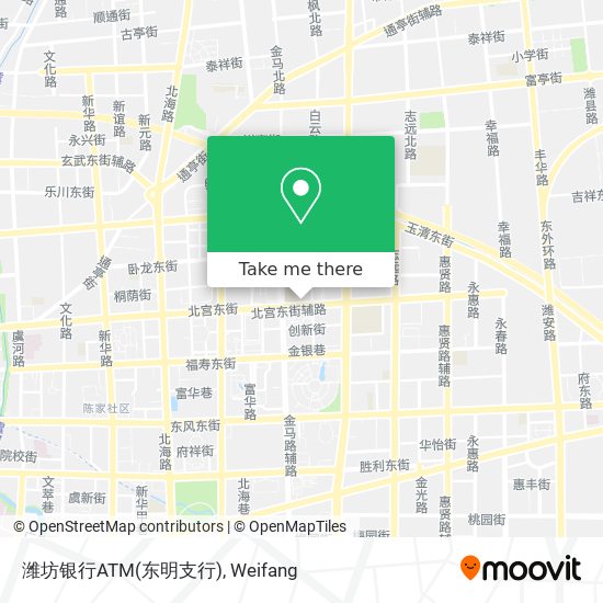 潍坊银行ATM(东明支行) map