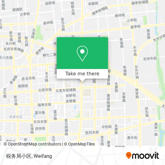 税务局小区 map