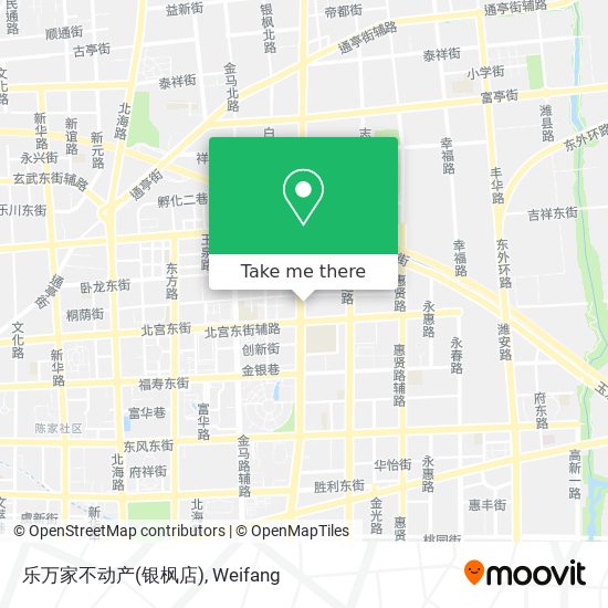 乐万家不动产(银枫店) map