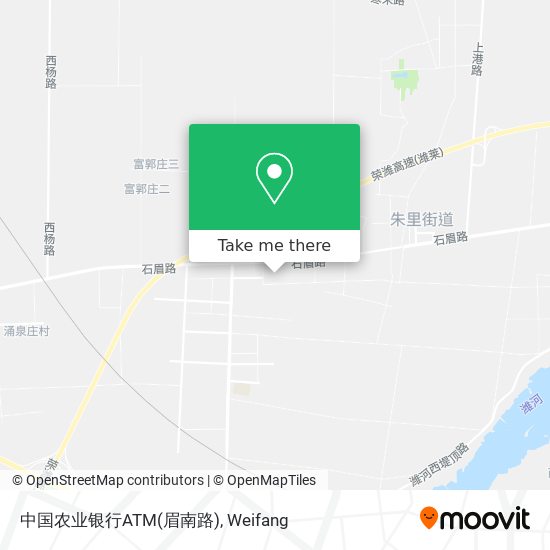 中国农业银行ATM(眉南路) map
