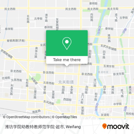 潍坊学院幼教特教师范学院-超市 map