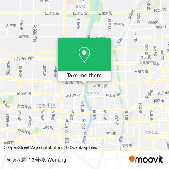 河滨花园-13号楼 map