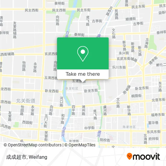 成成超市 map