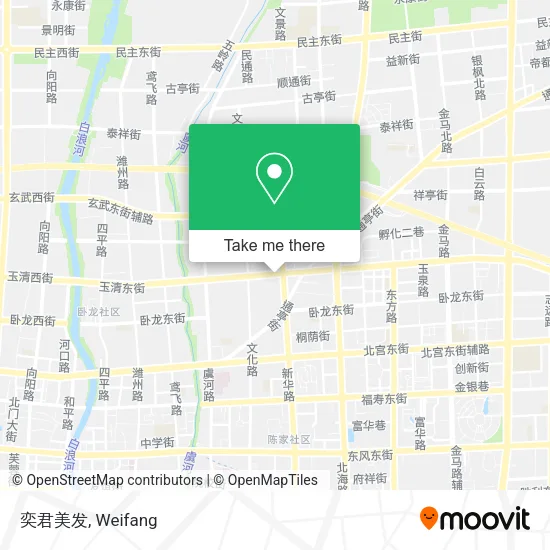 奕君美发 map