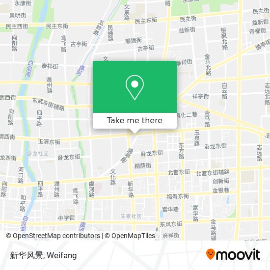 新华风景 map