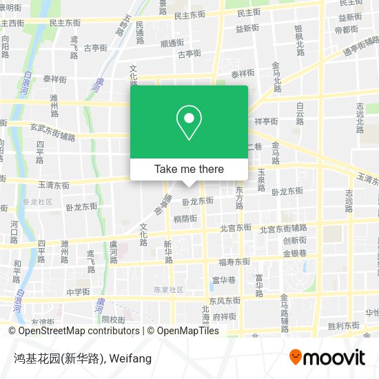 鸿基花园(新华路) map