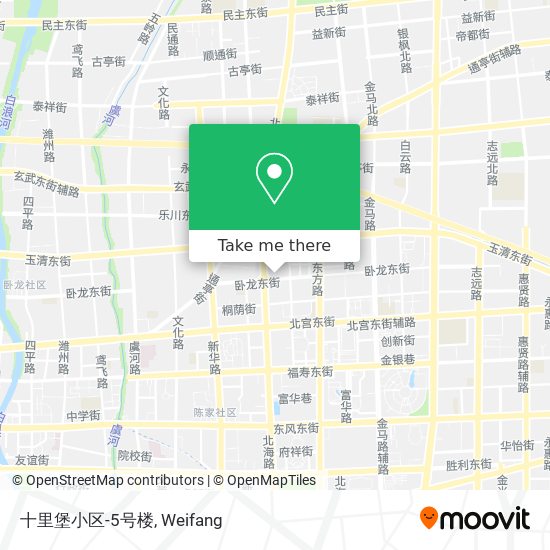 十里堡小区-5号楼 map