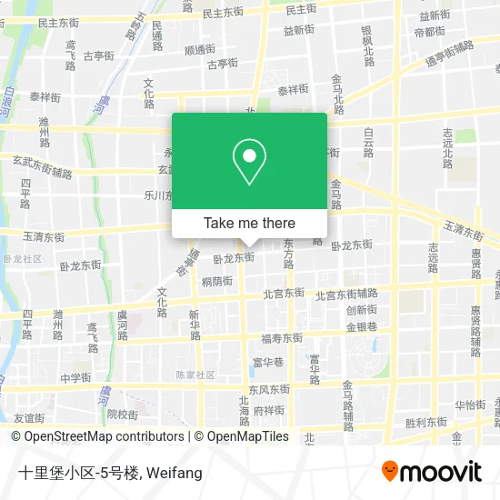 十里堡小区-5号楼 map