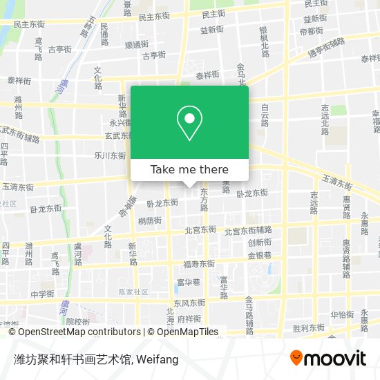 潍坊聚和轩书画艺术馆 map